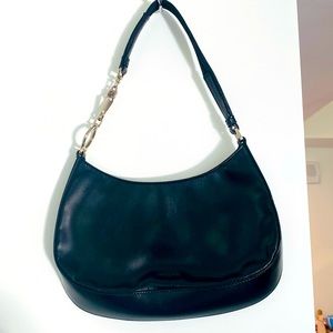 Vintage Prada, Mini Bag, Luxurious Black Leather, night on the town bag.